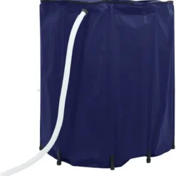 The Living Store Vattentank med kran vikbar 1250 L PVC - Bevattning Regntunnor