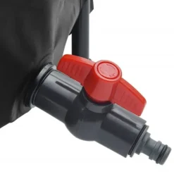 Online The Living Store Vattentank med kran vikbar 250 L PVC - Bevattning Regntunnor