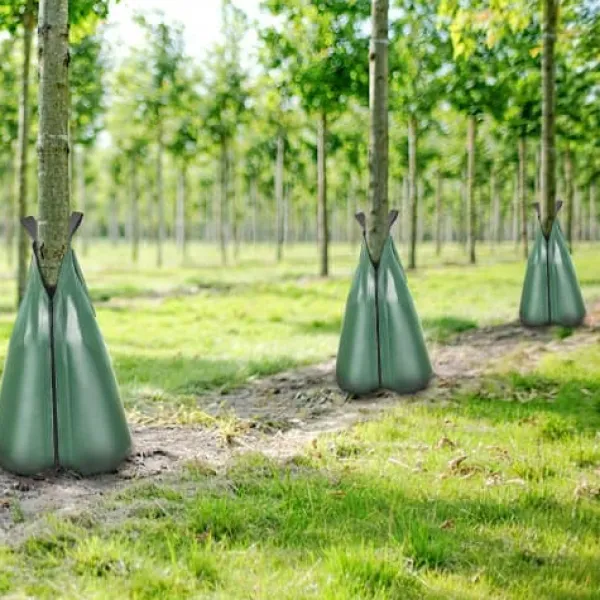 Clearance Trädbevattningspåse, 12-pack 75,7 L 5-9 timmars långsam frigivning, PVC Bevattning