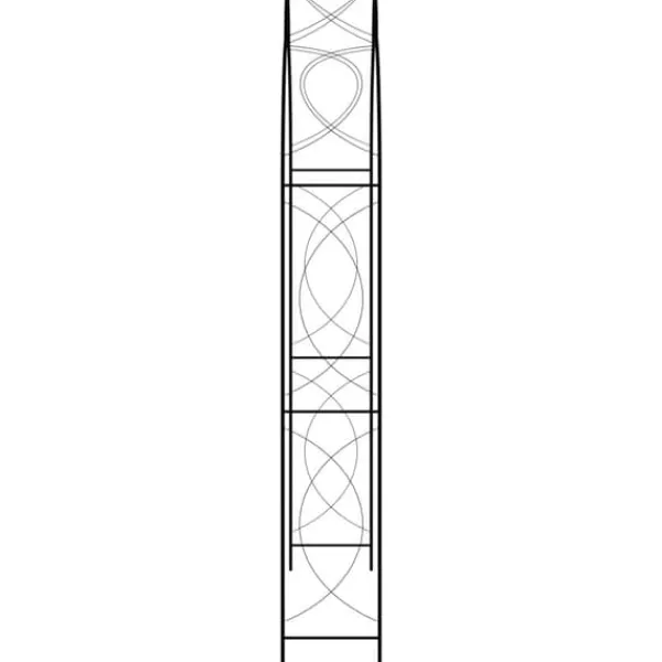 Clearance Trädgårdsbåge 150x34x240 cm järn - Trädgårdsbåge - Rosenbåge - Home & Living Krukor & Växtbehållare