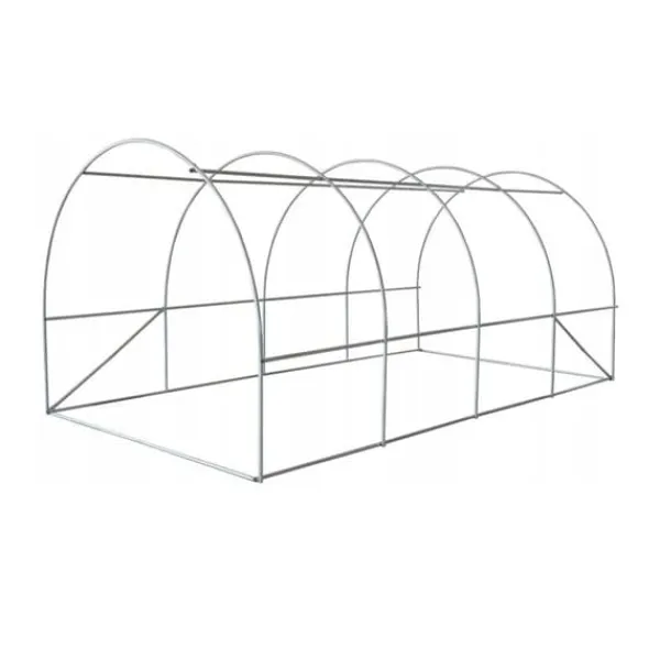 Trädgårdsfolietunnel 400 x 250 x 200 cm, med transparent UV-12 folie