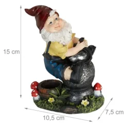 Online Trädgårdstomte, 15x7,5x10,5 cm, Flerfärgad Trädgårdsprydnader
