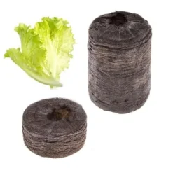 Online TREGREN salladskapselsats för grönsaksträdgård inomhus. 2 torvkapslar och salladsfrön. Kit För Växt- & Örtplantering
