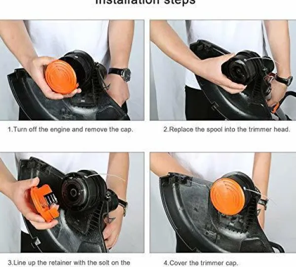 Online Trimmerspolar Black & Decker GL4525, GL5028, GLC1423L, GLC1825L grästrimmer Trädgårdsmaskiner