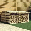Best Träpergola med tak - Dekorativt inslag för utemiljö | Storlek: 100x90x100 cm | Material: Impregnerad furu Valvbågar, Spaljéer, Bersåer & Pergolor