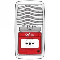 Typ 4 radio batteridrivet brandlarm