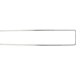 U-formade galvaniserade trädgårdsstakar - 100 pack - 3 mm tjocklek
