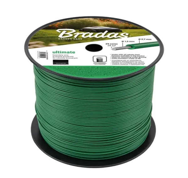 Sale ULTIMATE begränsningskabel 2,7mm x 200m, grön Trädgårdsmaskiner