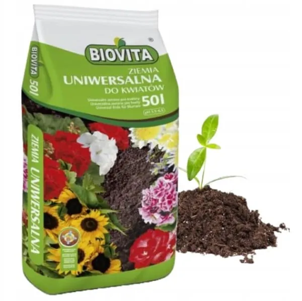 Universaljord för blommor trädgårdssubstrat 50l