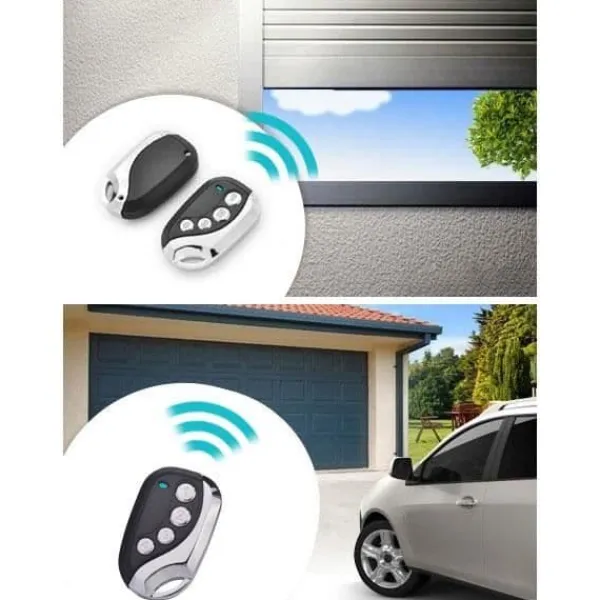 Universell Fjärrkontroll - SHOP-STORY - Az Remote - 433,92 Mhz - Kompatibel Garageport - Bruksanvisning SV