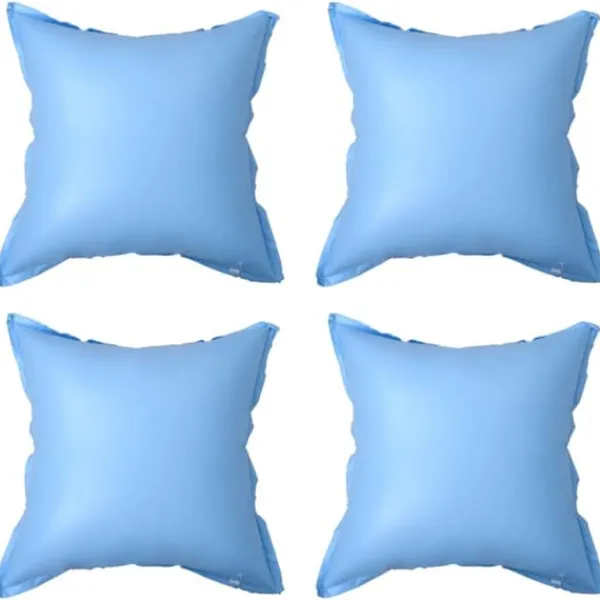 Uppblåsbara vinterkuddar för poolskydd 4 st PVC - Poolkudde - Poolkuddar - Home & Living