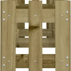Upphöjd odlingslåda i impregnerad furu - Staket-design | Storlek: 200x30x30 cm