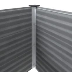 Outlet Upphöjd odlingslåda i WPC - Hållbar och modern design | Färg: Grå | Storlek: 150x100x91 cm Planteringsbänkar