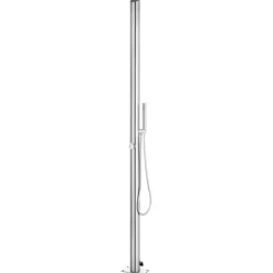 Hot Utedusch 220 cm rostfritt stål - Trädgårdsdusch - Trädgårdsduschar - Home & Living Spa & Utomhusbad