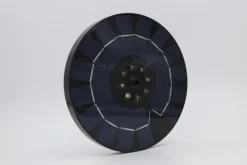 Vattenfontän solcellsdriven 18 cm med vit LED-belysning