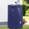 vidaXL Vattentank med kran vikbar 1000 L PVC