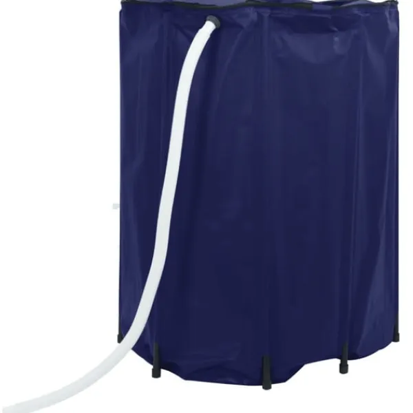 vidaXL Vattentank med kran vikbar 500 L PVC