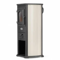 Clearance Vedspis - antracit & beige - 8,5 kW Vedeldade Kaminer