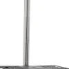 Vedspis, Bärbar Design, Justerbar Höjd,svart
