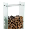 Vedställ Dacio frostat glas 35x80x80 35 x 80 x 80 cm
