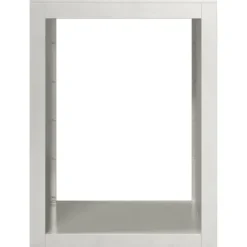 vidaXL Vedställ 60x40x80 cm rostfritt stål