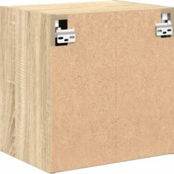 Clearance Väggskåp för garage i konstruerat trä - Förvaring i Sonoma-ek | Färg: Ek | Storlek: Standard Skjul, Garage & Carports