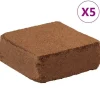 Hot Block i kokosfiber 5 st 5 kg vardera 25 kg totalt Jord & Sand