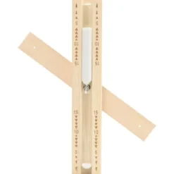 New 2-i-1 Bastutermometer & hygrometer sandur set massiv furu - Bastutillbehör Bastu