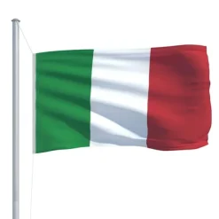 New Italiens flagga 90x150 cm Flaggor & Vindstrutar