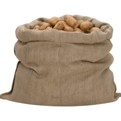 Discount Jutesäckar 5 st 100x110 cm 100% jute 340 gsm - Resväskor & väskor Trädgårdskorgar