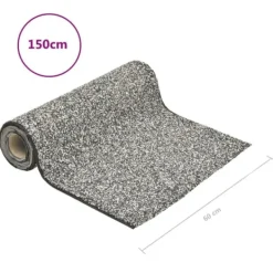 Clearance Kantmatta grå 150x60 cm - Tillbehör till fontäner & dammar Fontäner & Dammar