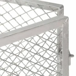 Outlet Kompost 100x100x77 cm galvaniserat järn - Komposterare Kompostering