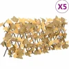 Hot Konstväxt lönnlöv spaljé expanderbar orange 5 st 180x30 cm - Staket Valvbågar, Spaljéer, Bersåer & Pergolor