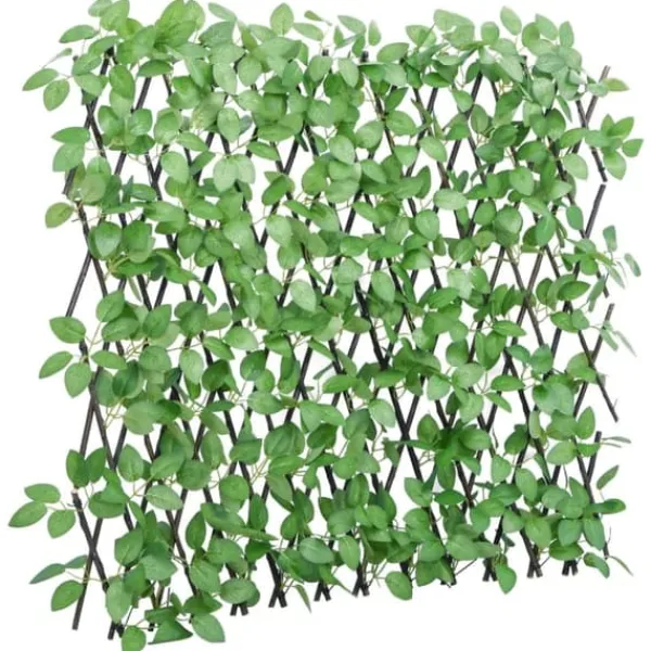 vidaXL Konstväxt murgröna spaljé expanderbar grön 180x65 cm - Staket