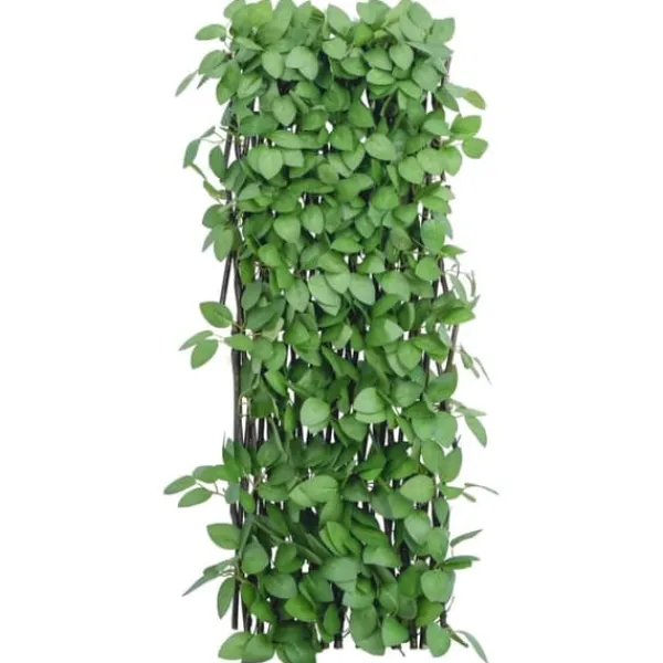 vidaXL Konstväxt murgröna spaljé expanderbar grön 180x65 cm - Staket