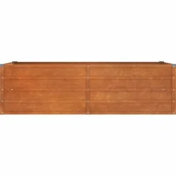 vidaXL Odlingslåda rostig 160x80x45 cm rosttrögt stål - Krukor & odlingslådor