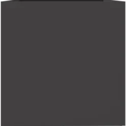 vidaXL Odlingslåda svart 62x47x46 cm kallvalsat stål - Krukor & odlingslådor