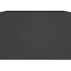 vidaXL Odlingslåda svart 62x40x39 cm kallvalsat stål - Krukor & odlingslådor