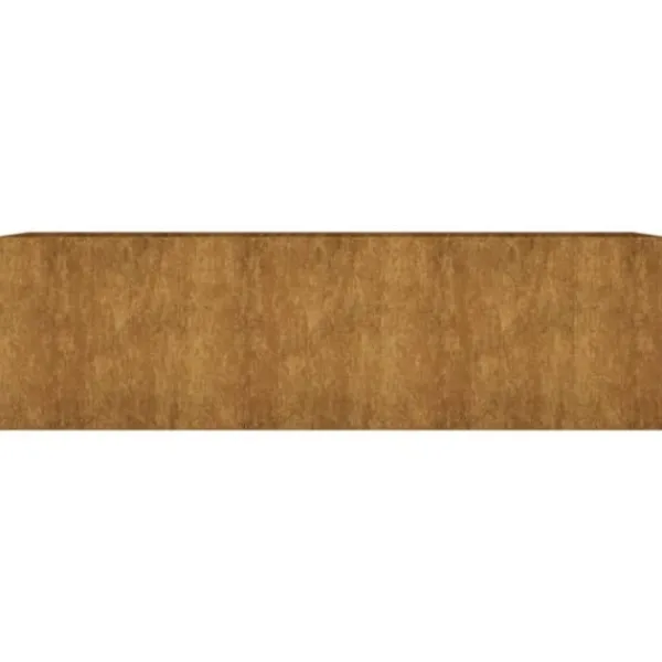 vidaXL Odlingslåda 280x80x80 cm rosttrögt stål - Krukor & odlingslådor