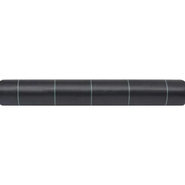 vidaXL Ogräsmatta svart 2x150 m PP - Trädgårdstyg