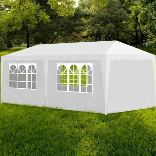 Partytält 3x6 m vit - Partytält & paviljoner Tält & Lusthus
