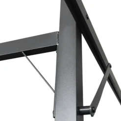 vidaXL Pergola med infällbart tak antracit 395x292x230 cm - Partytält & paviljoner