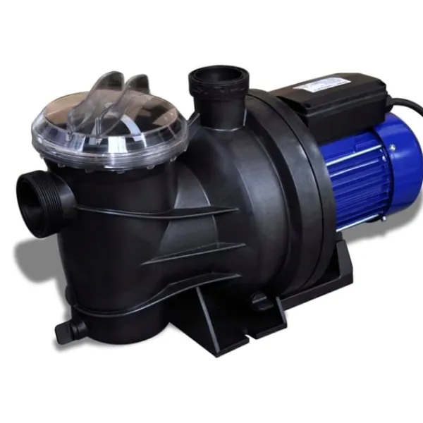 vidaXL Poolpump elektrisk 800W blå