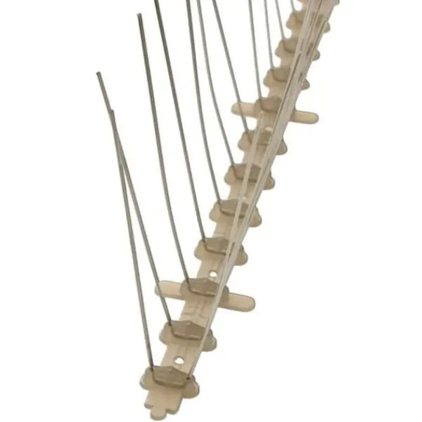 New vidaXL Set med 6 spetsar i 5 rader mot fåglar Plast 3 m Insektsmedel & Djuravvisande Medel