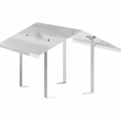 vidaXL Skorstenshuv silver 50 x 60 x 37 cm Rostfritt stål