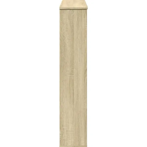 vidaXL Spiselkrans sonoma-ek 100x20x100 cm konstruerat trä