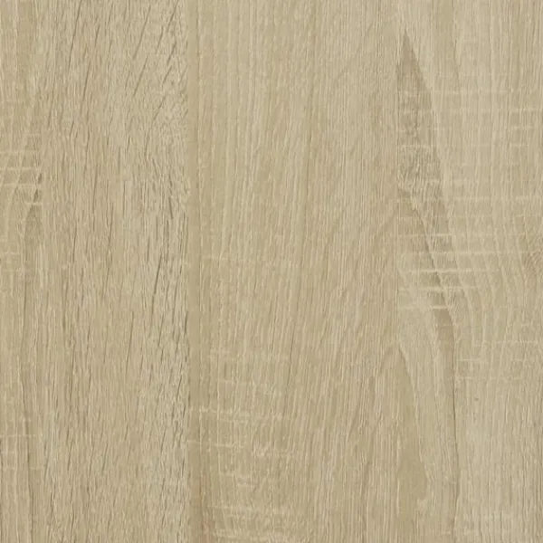 vidaXL Spiselkrans sonoma-ek 100x20x100 cm konstruerat trä