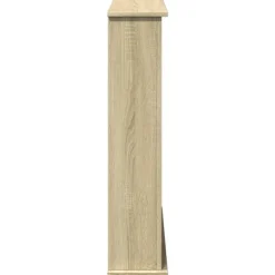 Outlet Spiselkrans sonoma-ek 75x20x87,5 cm konstruerat trä Öppna Spisar