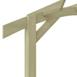 Clearance Trädgårdspergola 180x210x40 cm Impregnerad Furu Valvbågar, Spaljéer, Bersåer & Pergolor