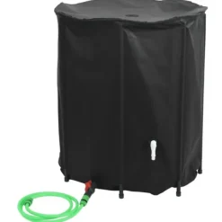 vidaXL Vattentank med kran vikbar 1250 L PVC - Bevattning